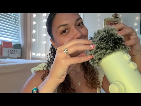 ASMR fast & aggressive mic triggers 🦋 mic scratching, pumping, & swirling