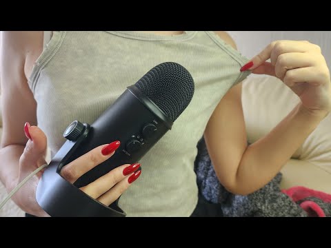 ASMR | Fabric Scratching and Body Scratching 🥰