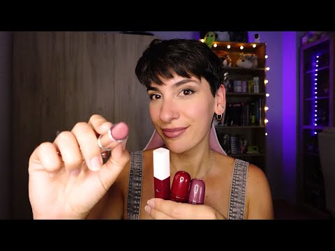 ASMR Español - Usando Labiales / Pintalabios (Mouth Sounds)