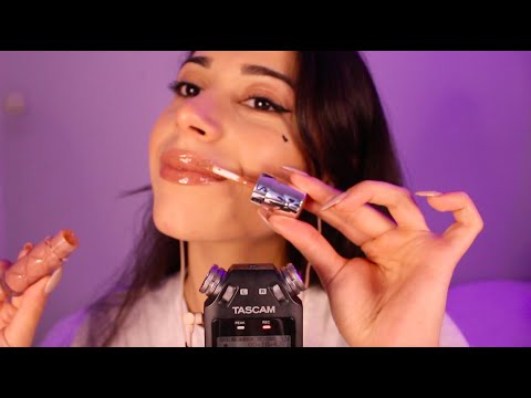 50 KAT LIP GLOSS | 50 LAYERS OF LIP GLOSS ASMR TÜRKÇE