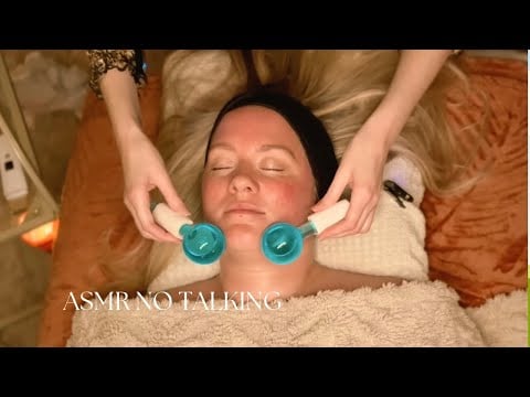 ASMR Caring Facial to help Rosacea for Deep Sleep | Cleansing, Detoxifying & Calming Skin Treatment