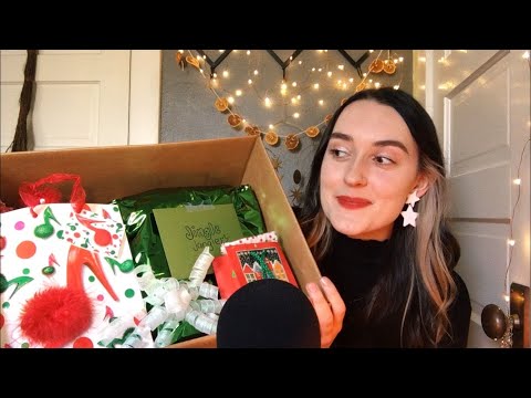 ASMR Secret Santa Unboxing! 🌙