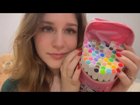 ASMR guess what I'm drawing! ✏️ 🎨 softspoken