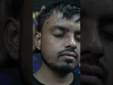 Oily Head And Body Massage ASMR #shorts