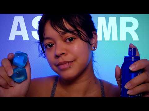 Attention personnelle anti-canicule 🧊🌊 SOFT SPOKEN ASMR FR