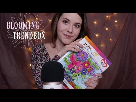 ASMR Hello Frühling ♡ Entspanntes Unboxing ♡ Whisper Tappingsounds | deutsch/german