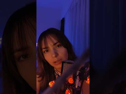 🪮 COMBING your face ASMR 💆‍♀️ #asmr #asmrsounds #asmrtriggers #shorts #asmrpersonalattention