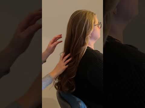 ASMR Hair Fixing, Smoothing, Styling #hair #hairstyle #asmrforsleep #realpersonasmr