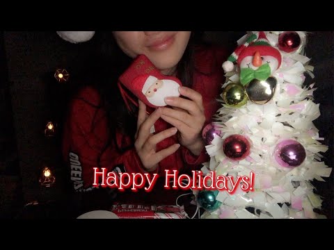 ASMR- Touching Your Christmas Tree 🎄