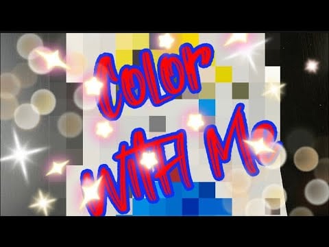 ASMR Color Anime Girl With Me