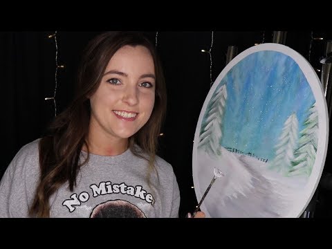 A Wintery Painting ASMR