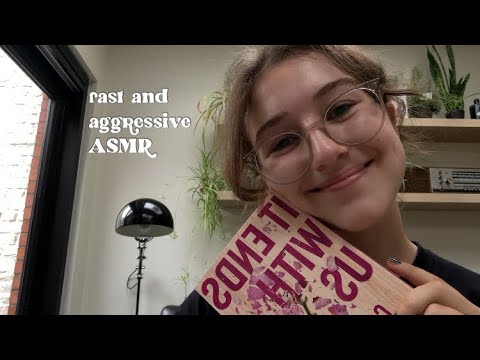 ASMR fast and aggressive triggers! (lofi)💫