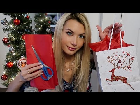 ASMR 🎁 Wrapping Christmas Presents