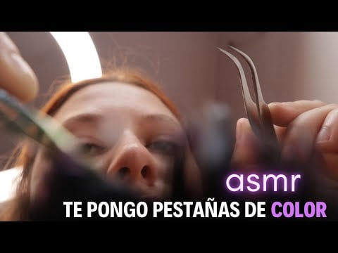 ASMR - ATENCION PERSONALIZADA de tu LASHISTA (asmr sin querer/unintentional asmr)