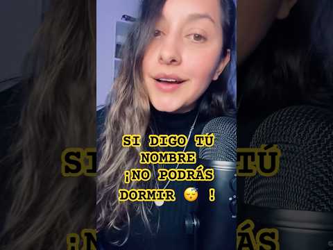Pudiste dormir? 😊♥️ #asmrcommunity #susurros #asmr #susurrando #sueño #relax