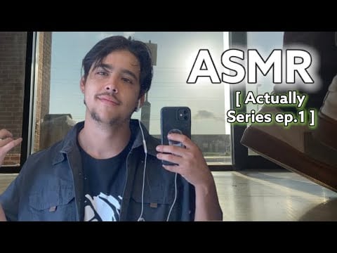ACTUALLY  TIPTOE  TINGLES -  fast and chaotic ASMR