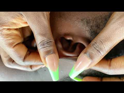 ASMR BEST EAR TRIGGER FOR SLEEP - WITH RAIN SOUND