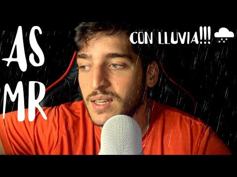 ASMR l Con LLUVIA De FONDO l whispers, relaxing, mouth sounds l SeluAsmr!!!🌨 🌨 😴