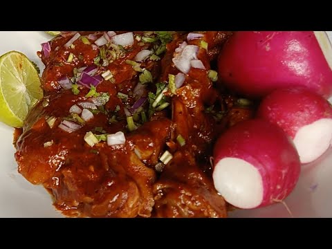 ASMR RECETA DE PATITAS DE CERDO Y DE POLLO EN ADOBO a mi estilo #asmr #comida 