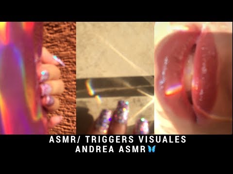 ASMR/ TRIGGERS VISUALES/ MUY RELAJANTE 😴/ Andrea ASMR 🦋