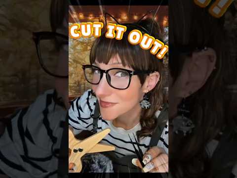 ASMR Cutting Out Your Stress ✂️ Plucking, Snipping & Whispers