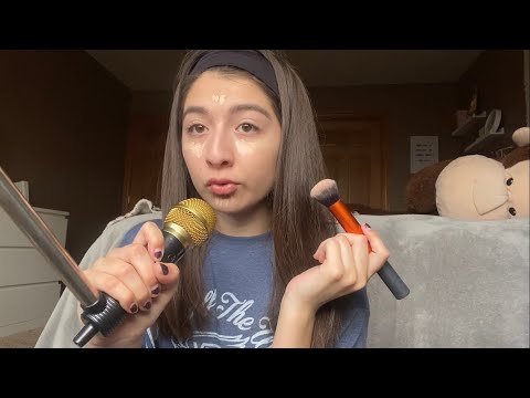 ASMR Doing My Makeup With A $5 Mic