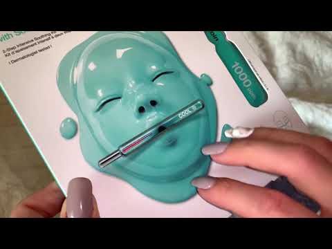 ASMR Unboxing Korean & Japanese Cosmetics (Tapping) No Talking