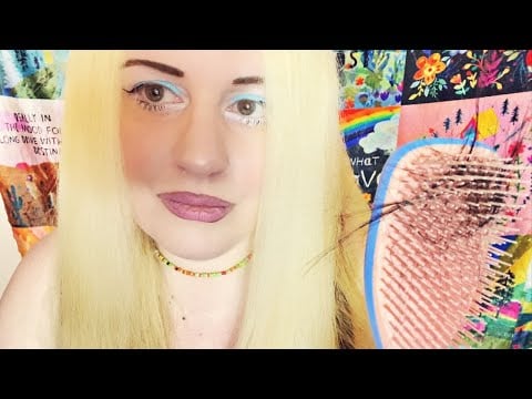 Doing My New Boyfriend’s Hair (Brushing And Cutting) ASMR ROLE PLAY 💚