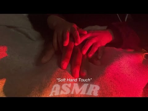 ASMR | Hand Tracing & Light Tickling (No Music)