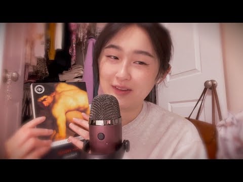ASMR 🌬 inaudible + audible whispers, reading to you