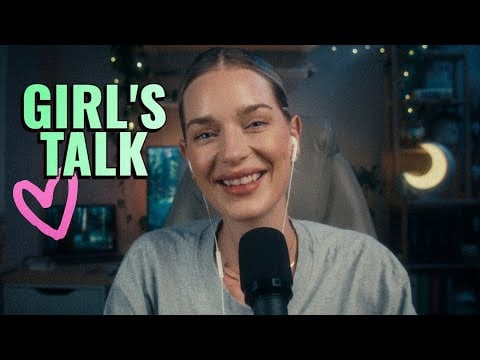 Girls Talk ASMR Q&A #6: Creator-Life, Hate & Fashion 💬✨