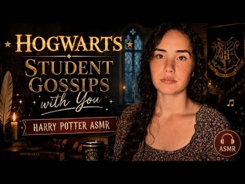 ASMR Harry Potter Roleplay | Soft Spoken (Slytherin Student Gossips with You at Hogwarts)