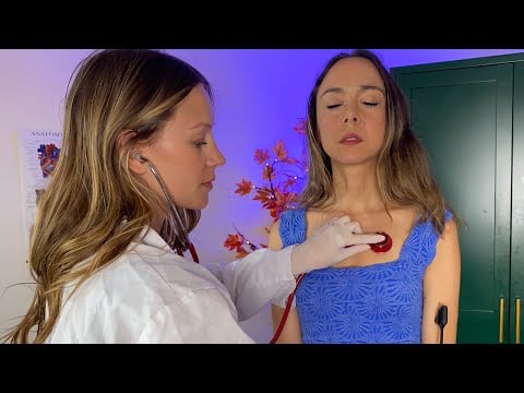 ASMR Full Body Physical Exam – Part 1: Head, Vitals & Upper Body (Medical Roleplay)@ilovekatieasmr 