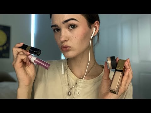 ASMR explaining makeup for clueless people 💄
