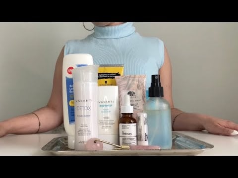 ASMR Skincare: Organizing My Favorite Products with Soft Spoken Descriptions