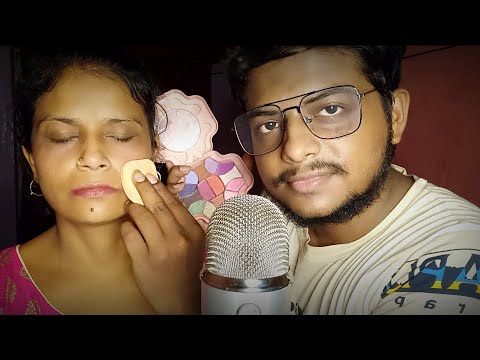 ASMR Doing My Mother Makeup (Personal Attention)