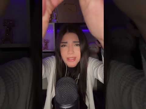 ASMR   Quito tus energias negativas 👀🌸 Yt： Anny ASMR ☺️  #asmr #asmrs