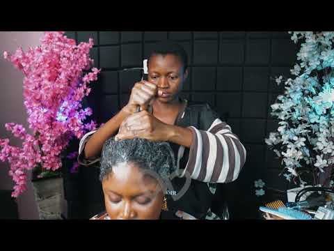 ASMR relaxing deep hair conditioning massage,for ultimate sleep no gum collaboration