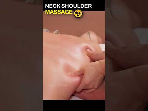 ASMR 😵 A Deep Neck and Shoulder Massage for Relaxing!