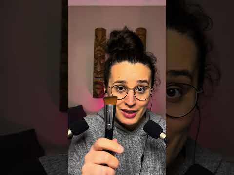 ASMR | MICRUBBING QUEL EST TON PINCEAU PRÉFÉRÉ ? ❤️ #asmr #asmrfr #triggersforsleep #relax