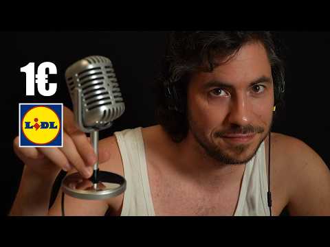 Faire un ASMR avec un MICRO LIDL à 1€ de vide grenier