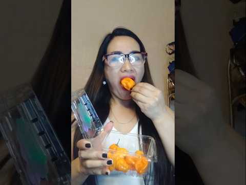 VERY HOT HABANERO PEPPER EATING CHALLENGE #everyone #shortsfeed #eating #challenge #chili