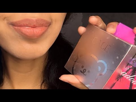 ASMR Pt2 lo-fi mouth sounds & Tapping Unboxing comprinhas da Shopee 🧡 #asmrsounds