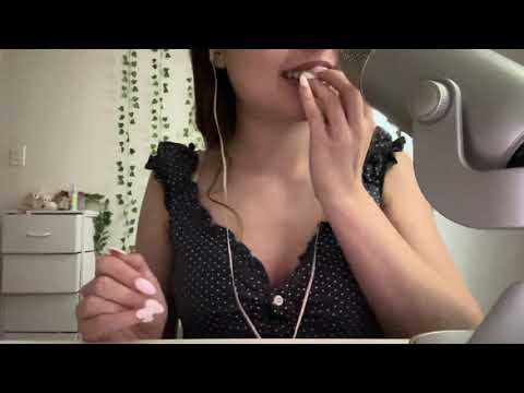 ASMR | part 2, teeth tapping, chattering, mouth sounds and hand movements 
