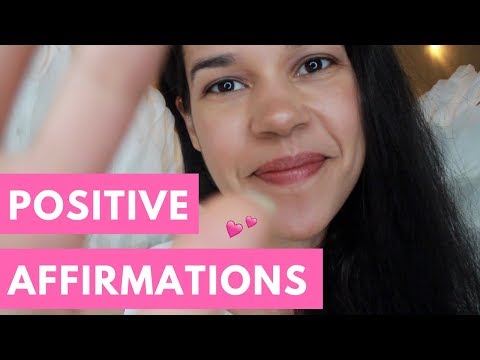 ASMR Positive Affirmations 💕 You Are Loved 💕 Gentle Whispers & Lens Tapping