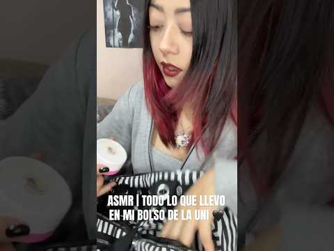 ASMR | QUE LLEVO EN MI BOLSO 🖤 #asmrsounds #asmrvideo #asmrcommunity #asmrshorts #asmrvideos