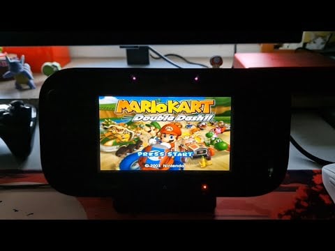 ASMR Mario Kart Double Dash gameplay on my wii u gamepad (controller sounds)