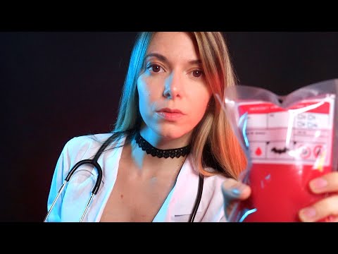 🦇🩸 💉 ASMR Test MEDICO completo… pero eres un Vampiro | roleplay