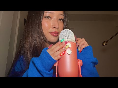 ASMR Slow ‘n’ Gentle Whispers & Mic Brushing🌷