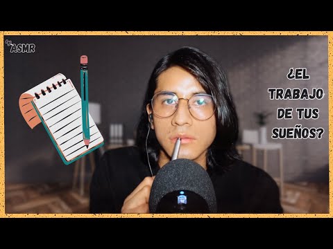 ASMR español La MEJOR entrevista en SOFT SPOKEN | roleplay español